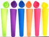 Outils de crème glacée en silicone moule bricolage moule en caoutchouc coloré Push Up Jelly Lolly Pop Maker Popsicle Tool