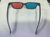 10pcs per lot New Red Blue 3D Glasses Anaglyph Framed 3D Vision Glasses For Movie Game DVD Video TV