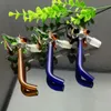 Coloured faucet glass walkboard Wholesale Glass bongs Oil Burner Glass Water Pipes Oil Rigs Smoking Free shipping