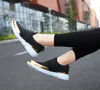 2019 Üst Vahşi Mesh Moda Tasarımcısı Ayakkabı Üçlü Sneaker Elbise Hafif Sneakers Pembe Mavi Siyah Gümüş Bayanlar Koşu Ayakkabıları A