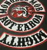 Ny anlända Mongrel Mob Patches Badges For Jacket Vest Clothing Sticker Iron On Patch Applicies Shoes Biker Biker Motorcykel MC Patch AP251B