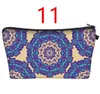 Bohemia Mandala Floral 3D Print Cosmetic Bags Women Travel Makeup Case Women Handbag Zipper Cosmetic Bag Flower Printed Bag 18styles RRA1731