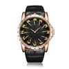 ONOLA marque unique quartz montre homme luxe or rose cuir cool cadeau pour homme montre mode casual étanche Relogio Masculino