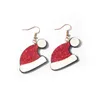 Père Noël Elk Bonhomme de neige Boucles d'oreilles Arbre de Noël Bottes Drop Dangle Boucle d'oreille 7styles pour femmes filles amie bijoux cadeaux de Noël en gros