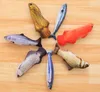 Plüsch Kreative 3D Karpfen Fisch Form Katze Spielzeug Geschenk Nette Simulation Fisch Spielen Spielzeug Für Haustier Geschenke Katzenminze Fisch gefüllte Kissen Puppe