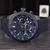 High Quality Luxury Mens Watches Quartz Movement Chronograph Wristwatch All Small Dial 100% Work Mens Designer Watch Relogio Mascu259Q