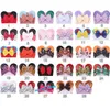 28 Styles Christmas Cartoon Sequined Mouse Ear Headband Sequin Bow Hair Accessories Bowknot Hairbands Hair Bows Baby Hairband KJY4041054