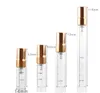 Parfum Zapach Dezodorant Mini 2ml 3 ml 10 ml 5 ml Metal Puste Szkło Perfumy Refillable Butelka Spray Atomizers Perfumy Butelki Cz232