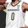 Özel Vanderbilt Commodores Basketbol Jersey NCAA Koleji Aaron Nesmith Saben Lee Scotty Pippen Jr. Clevon Brown Evans Dylan Disu Garland