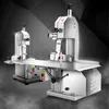 2020 new desktop commercial frozen meat and bone cutting electric band saw frozen fish cutting machine for sale