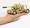 Alloy Car Model Toy, Military Rocket Truck, Antiaircraft Gun, Cannon, High Simulation, for Kid' Birthday' Party Gift, Collecting, Decoration