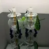 Sigara boruları aeecssories cam nargile bongs sıcak satış renk tripod cam su şişesi Avrupa ve Amerika