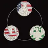 5 SZTUK US Flag Army Craft Veteran Coin Dumny Słupe Służymy Dude Dżinglik Honor Gifts