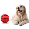 Juguete para perro Bolas de goma interactivas Mascota Perro Gato Cachorro ElasticidadTeeth Ball Dog Chew Toys Bolas de limpieza dental 5 cm 7 cm