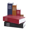 Livre Tirelire Creative English Dictionary Boîte de rangement d'argent avec serrure Coffre-fort Accueil Mini Cash Bijoux Stockage de sécurité B3522972
