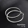 fashion 925 silver sterling earrings big circle earrings 6 styles designer luxury earring for options silver plated model noNE9268941574