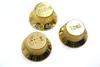 Goldsilver målade 1 Volym 2 Tonelot Electric Guitar Control Knobs For Fender Strat Style Electric Guitar 5586278