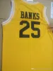 14 Will Smith Trikots der Fresh Prince 25 Carlton Banks Trikot Basketball Bel Air Academy Movie Retro Basketball