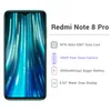 Dans la version globale en stock xiaomi redmi note 8 pro 6 Go 64 Go smartphone 64MP quad caméra helio g90t octa noyau 4500mAh nfc1110676