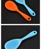 FDA LFGB Silicone Rice Paddle Spoon, Serving Spoon Scoop and Spatula Great Kitchen Utensils Cooking Tools rice spoon