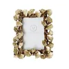 راتنج رجعية الإطار الذهبي Ginkgo Leaf Photo Frame Decorations Home