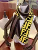 Ladies039 Autumn and Winter Wool Scarf Letter Jacquard Color Matching Warm Shawl High Quality Brand Scarf9355463