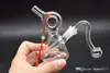 wholesale Collier en verre Tabac à eau Pipe Recycler Art Mini Bong Accessoires Pièce Pipes À Fumer Avec 10mm Verre Huile Rigs Nail Bongs