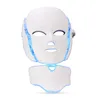 Thuisgebruik rode lichttherapie PDT schoonheid therapie 7 kleuren led masker met gezicht hals voor huidverjonging acne behandeling DHL gratis verzending