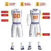 Personalized Men Women Basketball Jerseys Sets Uniforms Shirts Shorts Sport Clothing Breathable Side Pocket Customize Print