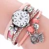 Mulheres relógios Vintage Strass Crystal Pulseira Pulseira Analógico Relógio de Pulso de Quartzo Reloj Mujer Chegada Freeshipping