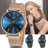 Lige Orologi da donna Cinturino in maglia da donna di lusso delle migliori marche Orologio ultra sottile Orologio al quarzo impermeabile in acciaio inossidabile Orologio Reloj Mujer SH190730