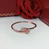 Bracelet Double tête de léopard pour femmes, personnalité dominatrice, argent, simplicité, danse, cadeaux, L249u