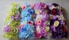 Kunstmatige bloem muur bruiloftsopvange decoraties Koreaanse weg bloemen kunstbloemen plakjes mix kleuren of aangepast