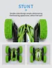 Remote control flashing double-sided stunt flip 360 degree rechargeable car roll car children's boys toys