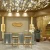 Murano Glas Blatt Kronleuchter Lampen Glaskunst Hohe Deckenleuchte Moderne einfaches Große Lobby Hotel Restaurant Foliage Leuchter-Beleuchtung