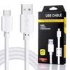 Cavo micro USB tipo C da 1,5 M 5FT V8 Cavi di ricarica per sincronizzazione dati USB a 5 pin per Samsung S6 S7 Edge S8 S10 HTC Cavo di ricarica per telefono Android con scatola al dettaglio