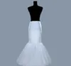 Najnowsze syrena ślubna Petticoats/Slip 1 Hoop Bone Elastyczne sukienki