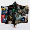 2019 heiße Art Warmer Hoodie Kap Tarnkappe der Decke Kinder Siesta Decke trägt Hut Decke Horrorfilm-Serie