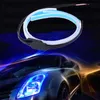 Auto-lampen voor auto's DRL LED Daytime Running Lights Auto Styling Accessoires Draai Signaal Gids Strip Koplamp Montage