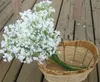 gypsophila babyens andetag konstgjorda silke blomma växt hem bröllop dekoration dekorativa blommor brudbukett dekoration blommor da173