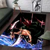 One Piece Rug Hem Matta Zoro Luffy Fashion Julklapp Badrum Sovrum Kök Rum Pojke Picnic Travel