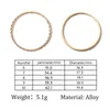 Gold Twist Geometric Ring For Women Jewelry Fashion Cute Thin Slim knuckle Joint Ring Set Female Party Gifts Wholesale