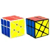 Magic Cube Pussel Axis Cube Twist Leksaker Vind och eldhjul Vuxen Barn Utbildningsgåvor Toy 3x3x3