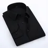 Acacia Person Social Shirt Black Mens Dress Shirts Long Sleeve Office Work Shirts Big Size Mens Clothing Custom Wedding