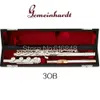 Gemeinhardt 3OB / GLP 17 chaves abertas furo prata banhado a flauta c tune de ouro flauta instrumento musical de alta qualidade com caso