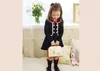 아기 소녀 Preppy 스타일 긴 소매 드레스 2019 봄 가을 어린이 가짜 두 조각 공주 드레스 패션 부티크 키즈 의류 C5816