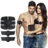 العضلات الكهربائية تحفيز ABS Electrostimulator البطن الكهربائية مدلك تدريب جهاز للياقة البدنية آلة بناء الجسم شحن مجاني