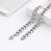 best quality 8mm 24 inch jewelry silver tone stainelss steel high polished NK Chain curb chain link necklace mens boys women gifts