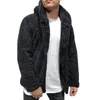 CYSINCOS Maglione da uomo di lusso caldo maglione con cappuccio giacca cappotto autunno inverno casual allentato doppio lato peluche Top chaqueta hombre