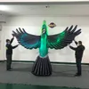 Pássaro inflável de alta qualidade inflável Parrot inflável Tucan Com LED Faixa Para Nightclub teto Decoração do partido